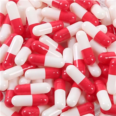 크기 0 빈 젤라틴 캡슐